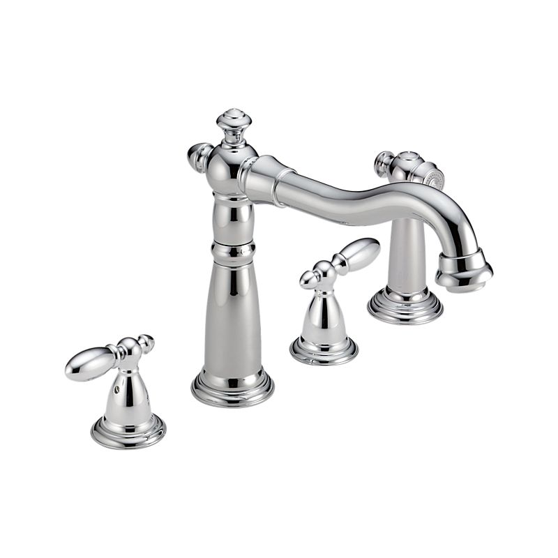 2256 Dst Victorian Two Handle Widespread Kitchen Faucet With