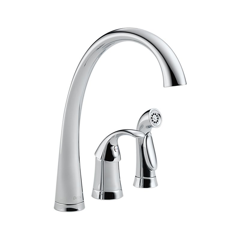 4380 Dst Pilar Single Handle Kitchen Faucet With Spray Kitchen